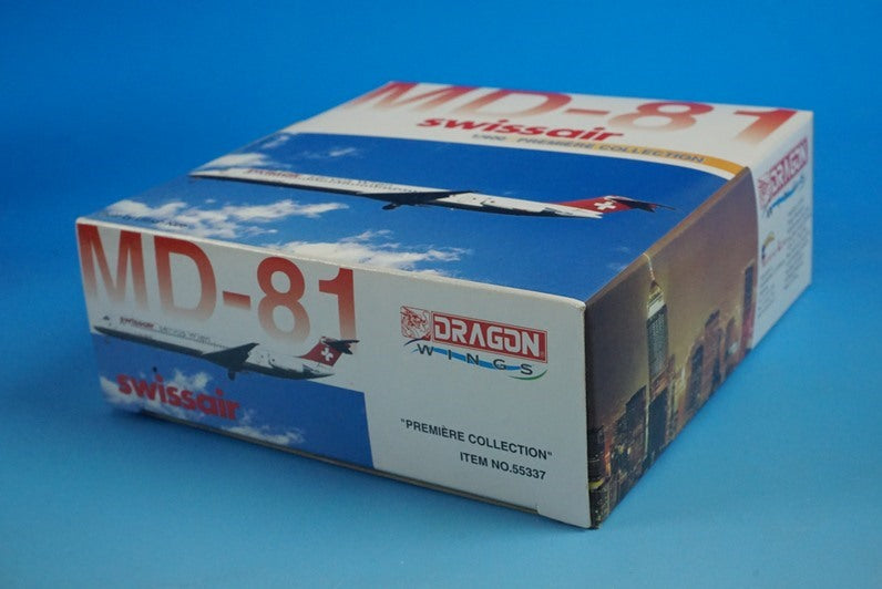 1:400 MD-81 Swissair servus Wien HB-IND 55337 Dragon airplane model