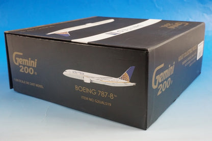 1:200 B787-8 UNITED Airlines N27901 GJUAL519 Gemini