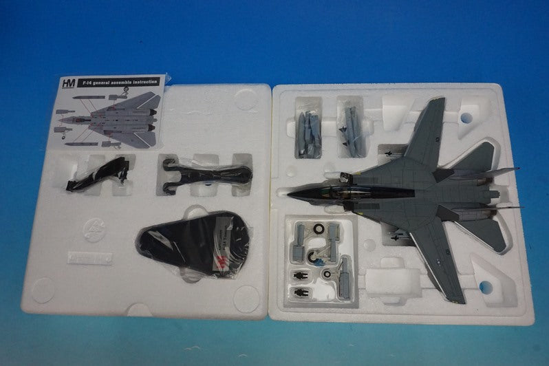 1:72 F-14A TOMCAT USN 211th Fighter Squadron Fighting Checkmate Captain Aircraft AB101 HA5201 Hobby Master