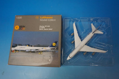 1:500 B747-400 Lufthansa Berlin 2000 D-ABVA 504102 Herpa