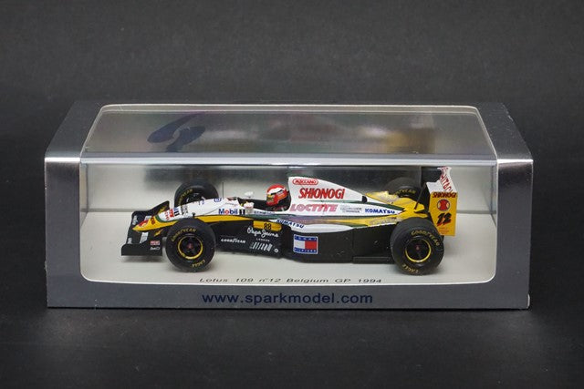 1:43 SPARK S1670 Lotus 109 Belgian GP 1994 #12 J.Herbert