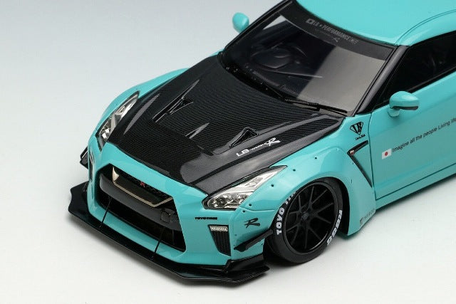 LB007ESP MakeUp EIDOLON 1:43 Nissan LBWORKS GT-R Type1.5 Mint Green LBWK Limited