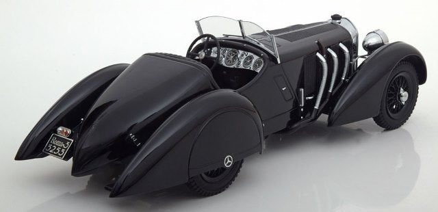 KKDC180131 KK scale 1:18 Mercedes SSK Count Trossi "Black Prince" 1930