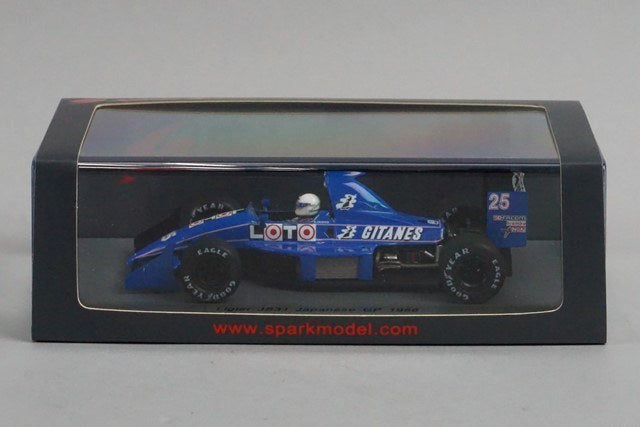 1:43 SPARK S3968 Ligier JS31 #25 Japan GP 1988 R.Arnoux