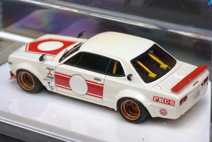 FM64006PG-02 Fuelme Models 1:64 Nissan Hakosuka KPGC10 CHARASUKA WORKS Racing Ver.