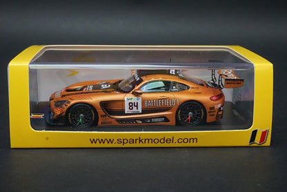 1:43 SPARK SB165 Mercedes AMG GT3 Mercedes-AMG Team HTP Motorsport 24h SPA 2017 #84