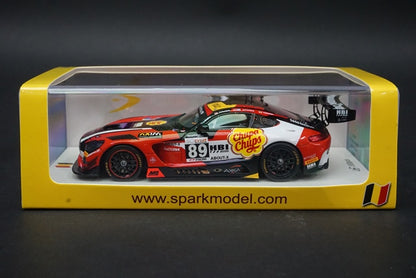 1:43 SPARK SB163 Mercedes AMG GT3 Akka ASP 24h SPA 2017 #89 model car