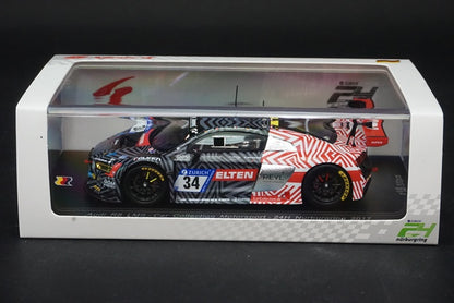 1:43 SPARK SG303 Audi R8 LMS Car Collection Motorsport Nurburgring 24h 2017 #34 model car