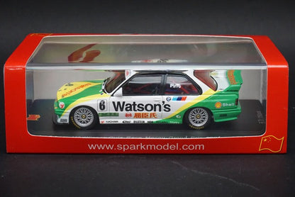 1:43 SPARK SA051 BMW M3 Gear Race Macau Grand Prix Winner E.Piro 1991 #6