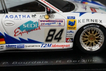 1:43 SPARK S5526 Porsche 911 996 GT3 RS-T2M Motorsport Le Mans 2003 #84