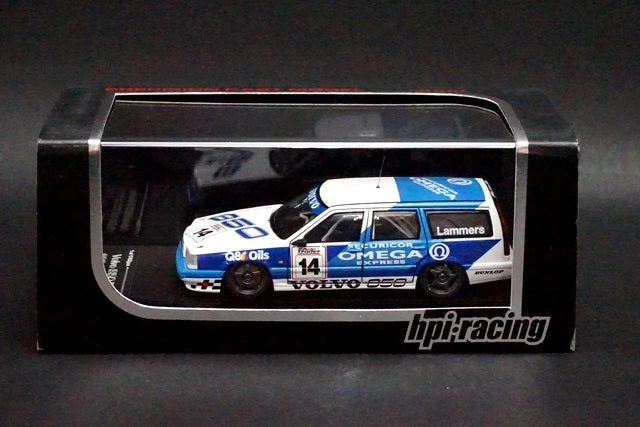 1:43 HPI 8112 VOLVO 850 Estate BTCC J.Lammers 1994 #14 model car