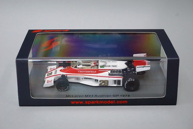 1:43 SPARK S5747 McLaren M23 Australian GP N.Piquet 1978 #29