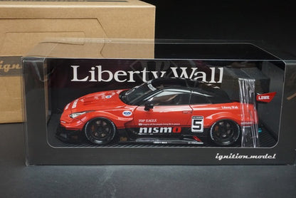 1:18 ignition model MC-IG2723 LB-Silhouette WORKS GT Nissan 35GT-RR Red / Black LBWK Original Package