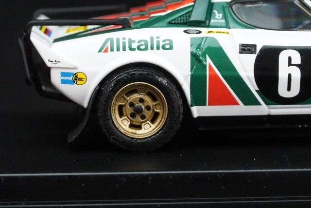 1:43 HPI 8236 Lancia Stratos HF Safari 1976 #6 S.Munari/S.Maiga