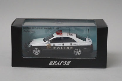 1:43 RAI'S H7430702 Toyota Crown (GRS180) 2007 Metropolitan Police Department Traffic Mobility Unit Vehicle