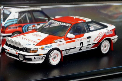 1:43 HPI 8590 Monte Carlo 1990 Special Set Toyota Celica #2 / Lancia Delta #7