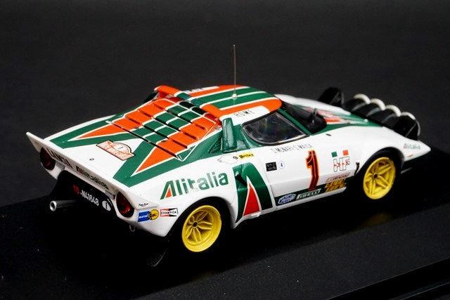 1:43 HPI 980 Lancia Stratos HF 1977 Monte Carlo Winner #1 model car