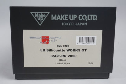 1:18 MakeUp EIDOLON EML022C LB-Silhouette WORKS GT 35GT-RR Black