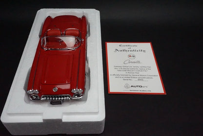 1:18 AUTOart 71141 Chevrolet Corvette 1959 ROMAN Red