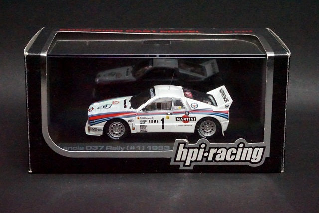 1:43 HPI 957 Lancia 037 Rallye Monte Carlo 1983 Winner #1 W.Rohrl/CH.Geistdorfer