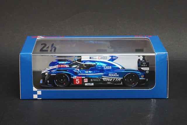 1:43 SPARK S7004 Ginetta G60-LT-P1 -Mechachrome- VEFC TRSM Racing Le Mans 24h 2018 #5