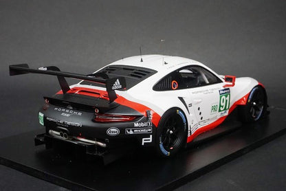 1:18 SPARK 48S329 Porsche 911 RSR Le Mans 2017 #91