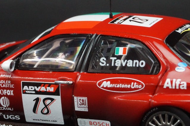 1:43 SPARK S0478 Alfa Romeo 156 WTCC 2006 #18 Salvatore Tavano