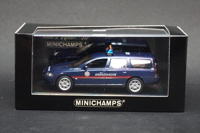 1:43 MINICHAMPS 430171898 Volvo V70 Grenzwacht-Schweiz