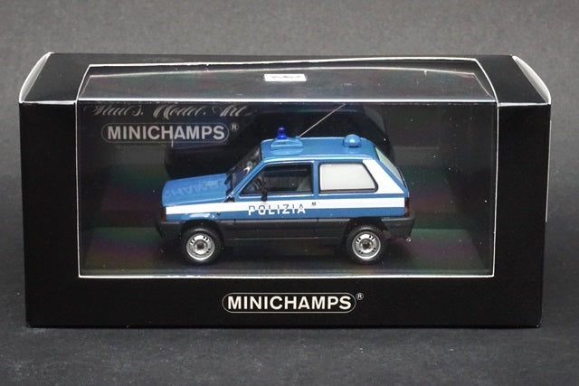 1:43 MINICHAMPS 400121490 Fiat Panda Fiat Panda 1980 Polizia