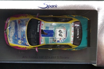 1:43 SPARK S0466 Alfa Romeo 156 GTA ETCC 2004 #44 S.Tavano