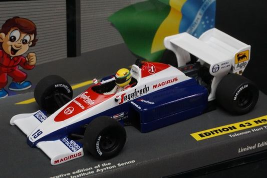 1:43 MINICHAMPS 540431503 Tallman Hart TG184 A.Senna 1984 #19 ASC No.32