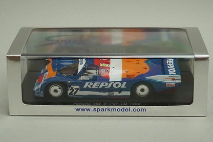 1:43 SPARK S1965 Porsche 962 C Le Mans 1989 #27 model car