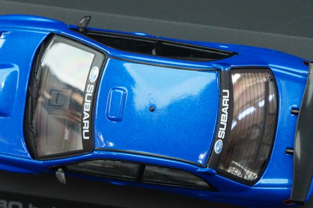 1:43 HPI 949 Subaru Barnacle Impreza 2006 Blue model car