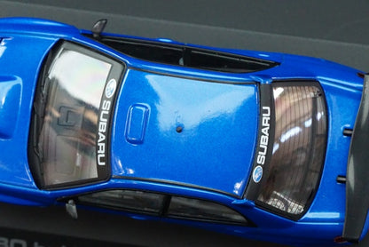 1:43 HPI 949 Subaru Barnacle Impreza 2006 Blue model car