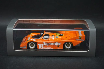 1:43 SPARK CAP04311014 Porsche 956 1.Platz Nurburgring 300km 1985 #18 Jaegermeister CARTIMA model car