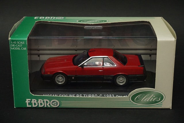 1:43 EBBRO 43254 Nissan Skyline RS Turbo C 1983 Red