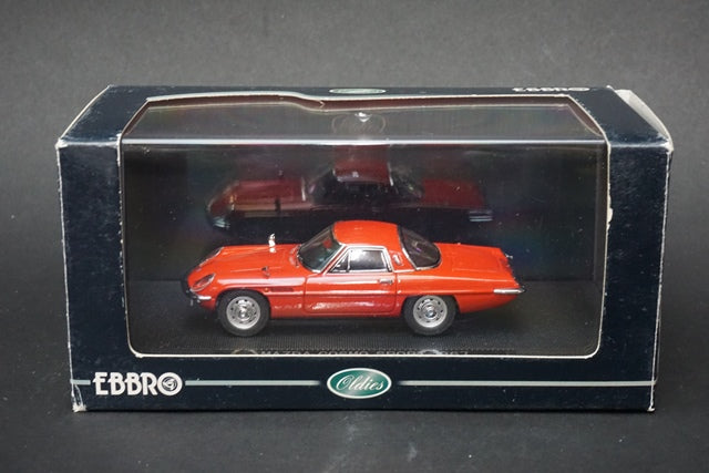 1:43 EBBRO 44028 Mazda Cosmo Sport 1967 Red model car