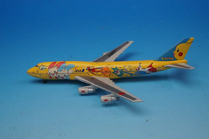 1:400 B747-400 ANA Pokemon Pikachu Jumbo JA8957 NH40010 ANA airplane model