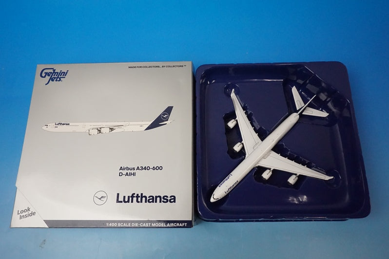 1:400 A340-600 Lufthansa D-AIHI GJDLH1830 Gemini airplane model