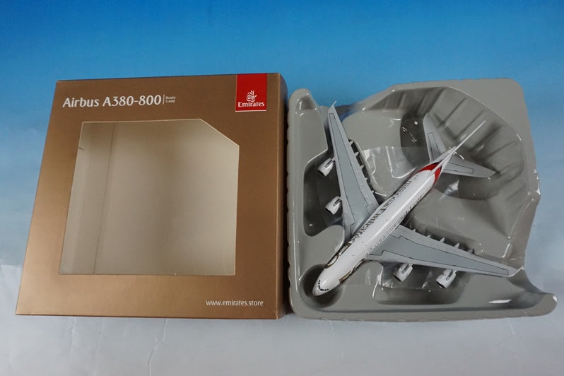 1:400 A380-800 Emirates 50th Anniversary A6-EVG GJUAE2051 Gemini airplane model