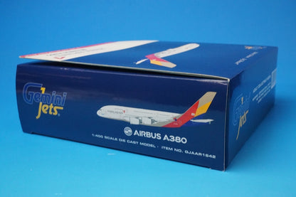 1:400 A380-800 ASIANA Airlines HL7634 GJAAR1642 Gemini airplane model