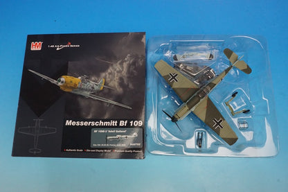 1:48 BF-109E-3 Messerschmitt AG Luftwaffe 26th Fighter Wing Major Adolf Galland HA8702 Hobby Master