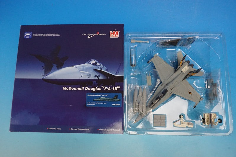 1:72 F/A-18D USS Hornet USN VMFA(AW)-242 Bats Miramar 2003 HA3504 Hobby Master