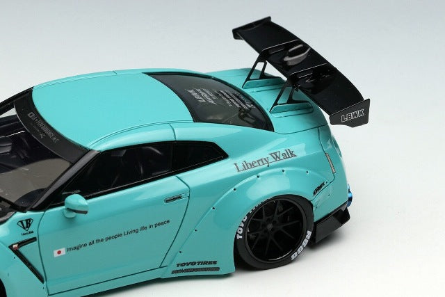 LB007ESP MakeUp EIDOLON 1:43 Nissan LBWORKS GT-R Type1.5 Mint Green LBWK Limited