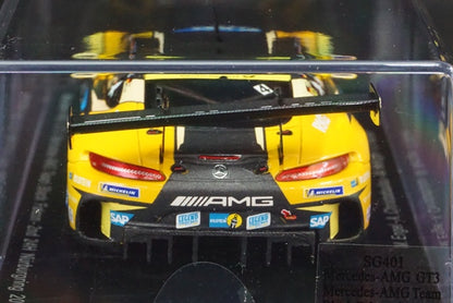 1:43 SPARK SG401 Mercedes AMG GT3 Black Falcon Nurburgring 24h 2018 #4 model car