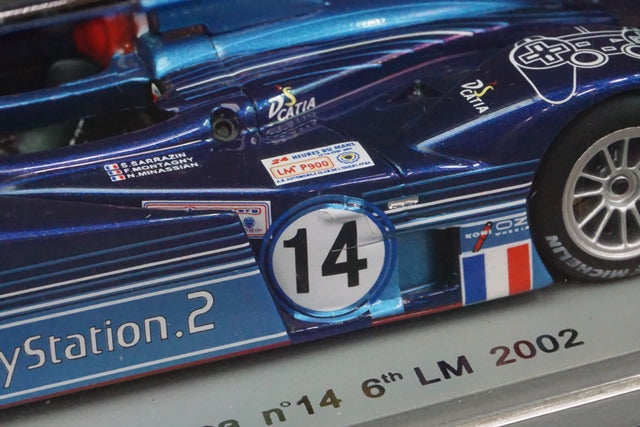 1:43 SPARK S0158 Dallara Oreca Le Mans 2002 #14 model car