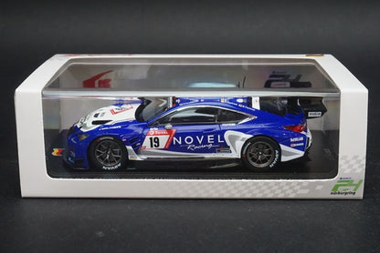 1:43 SPARK SG536 Lexus RC F GT3 RACING PROJECT BANDOH 2019 #19 Novel and Ring Racing 24h Nurburgring model car