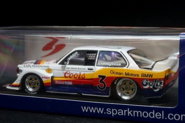 1:43 SPARK US019 BMW 320 Turbo 2nd Rd Atlanta 100 Mile J.Busby 1979 #3