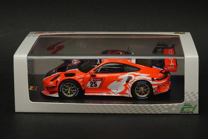 1:43 SPARK SG694 Porsche 911 GT3R Huber Motorsport Pro-AM Class Winner Nurburgring 24h 2020 #25