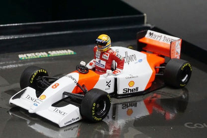 1:43 MINICHAMPS 540414341 McLaren MP4/8 Ford Australia GP 1993 #8 41st GP winner A.Senna Celebration Gift Box Marlboro